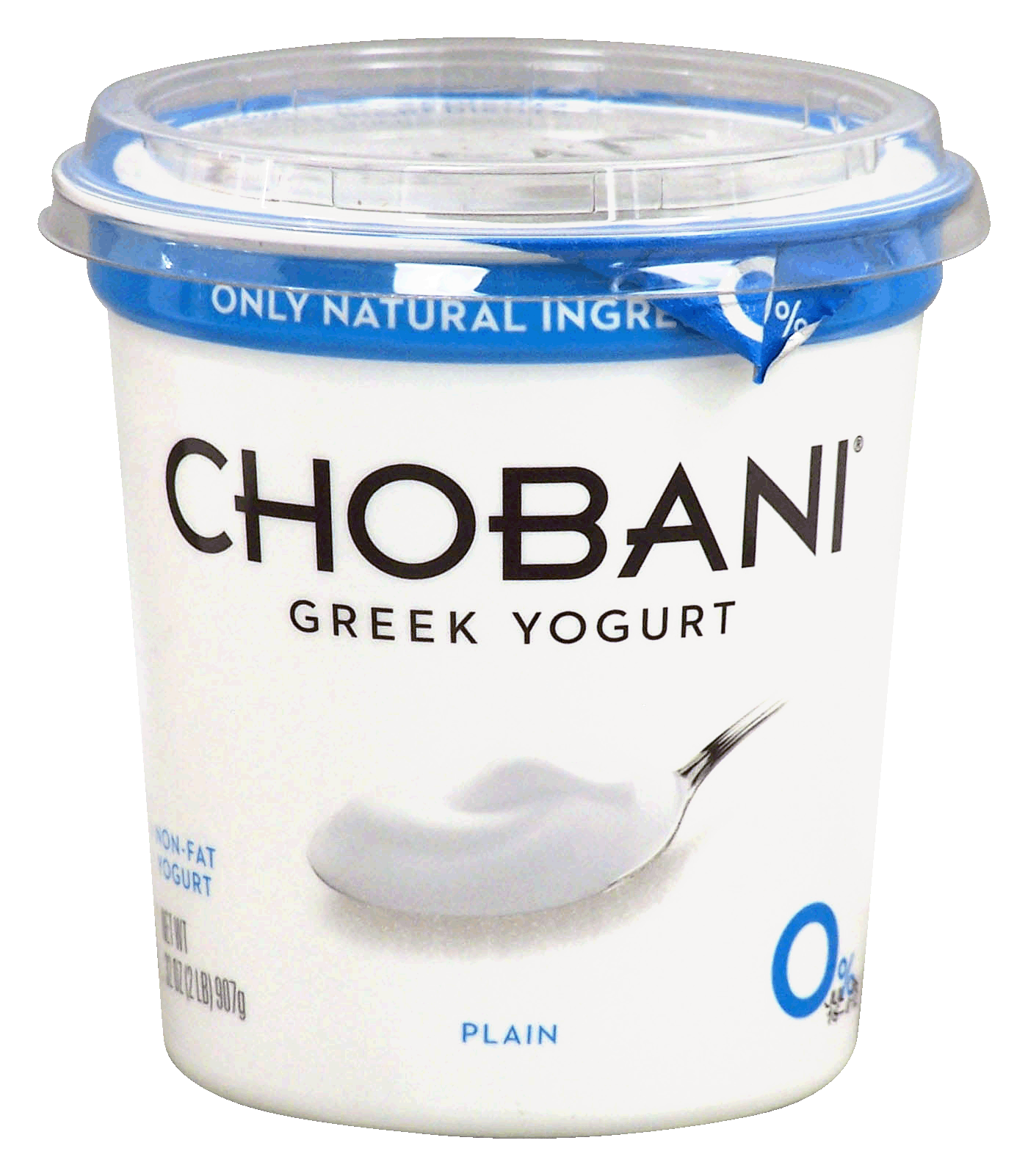 Chobani Greek Yogurt non-fat plain yogurt Full-Size Picture